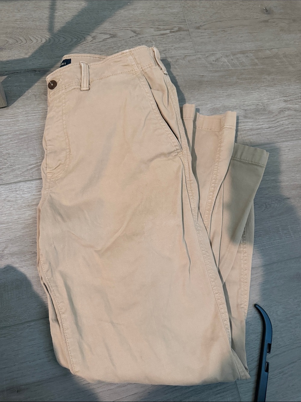 American Eagle Outfitters Men's Chino Pants - Light Beige
